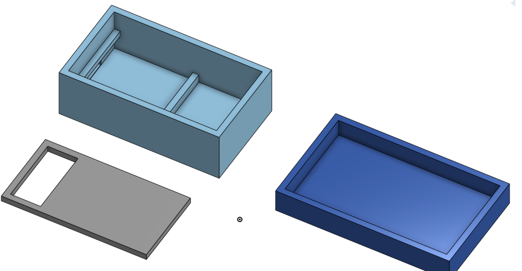 Onshape enclosure CAD model
